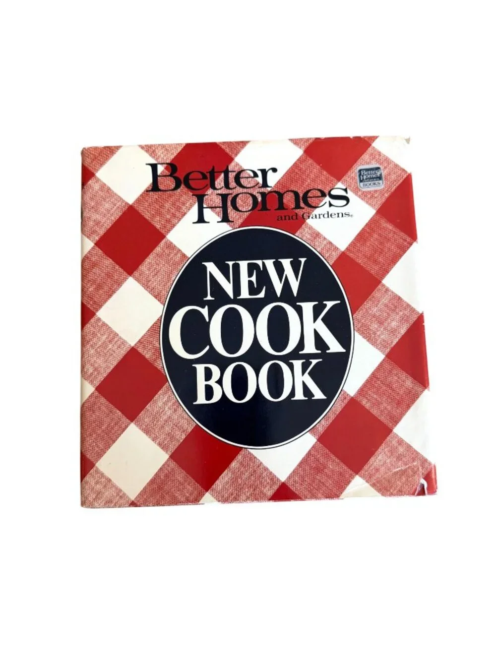 Better Homes & Gardens New Cookbook First Casebound Edition Red Plaid 1983